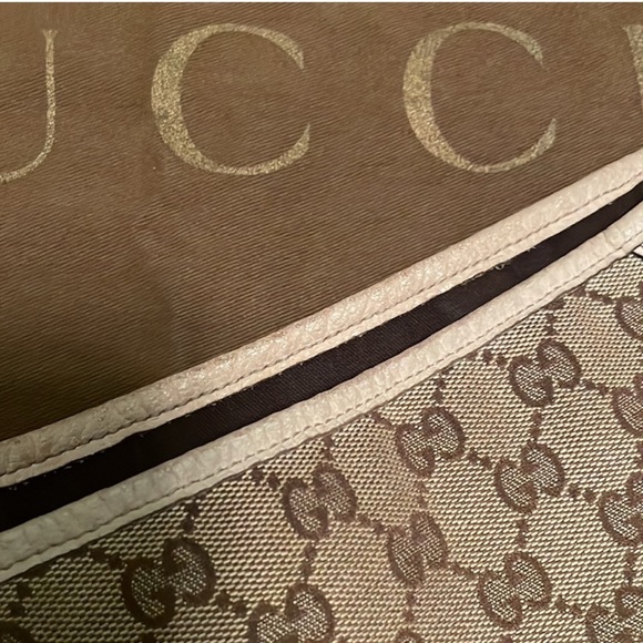 Gucci GG Abbey Canvas Tote Handbag. EC AUTHENTIC - Picture 3 of 11